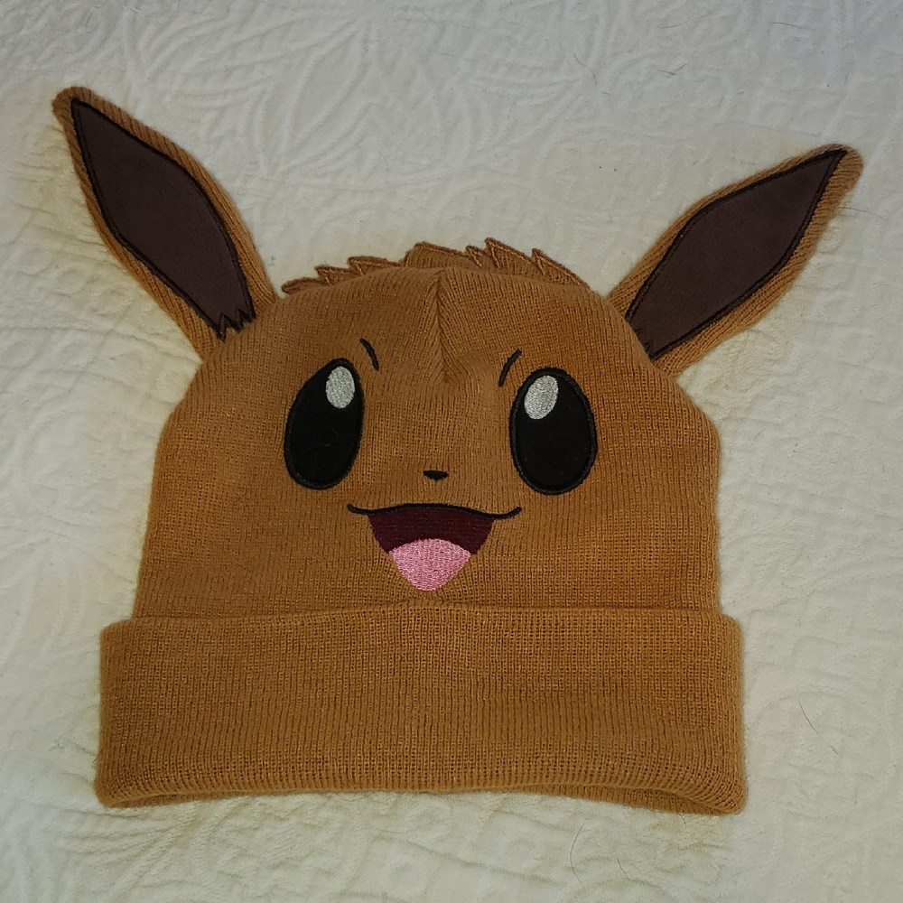 Pokemon Eevee Brown Kids Hat